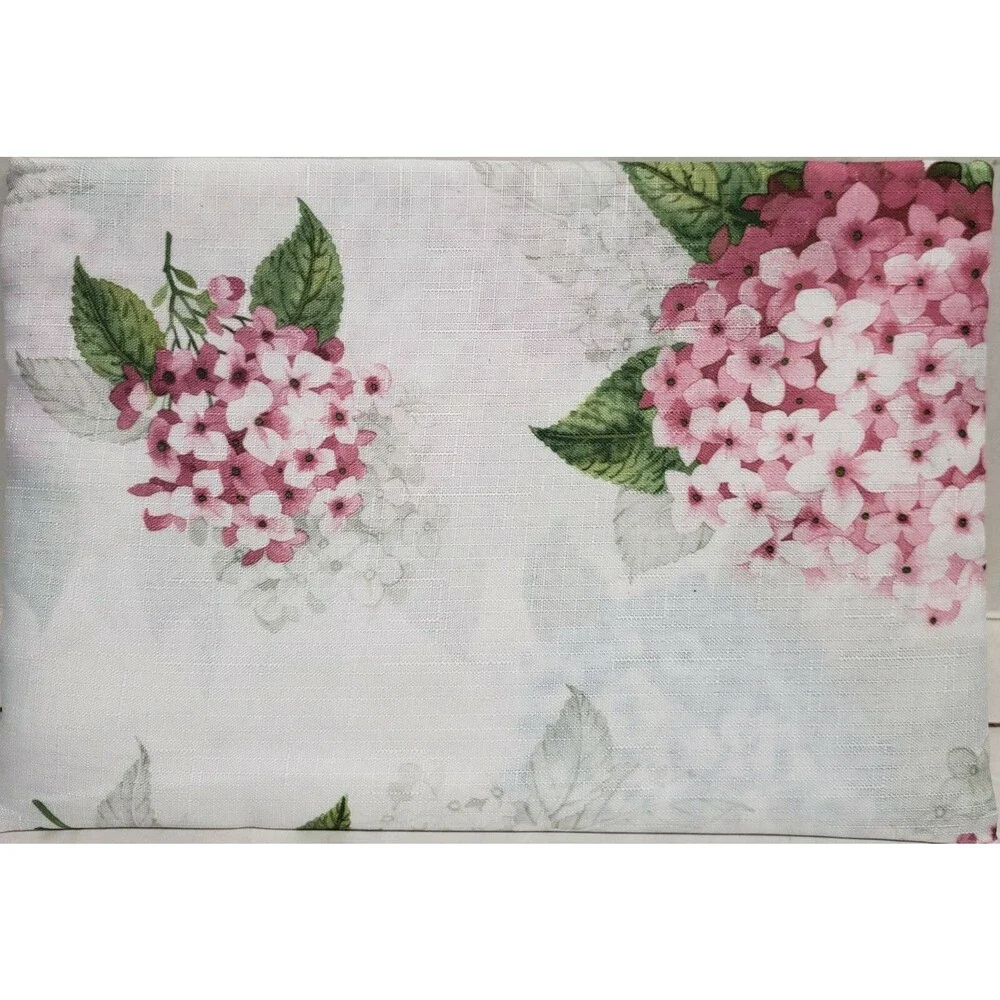 Textured Printed Fabric Tablecloth 52